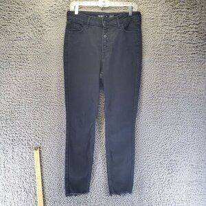 Old Navy Jeans Womens Size 10 Black Rockstar Super Skinny High-Rise Stretch